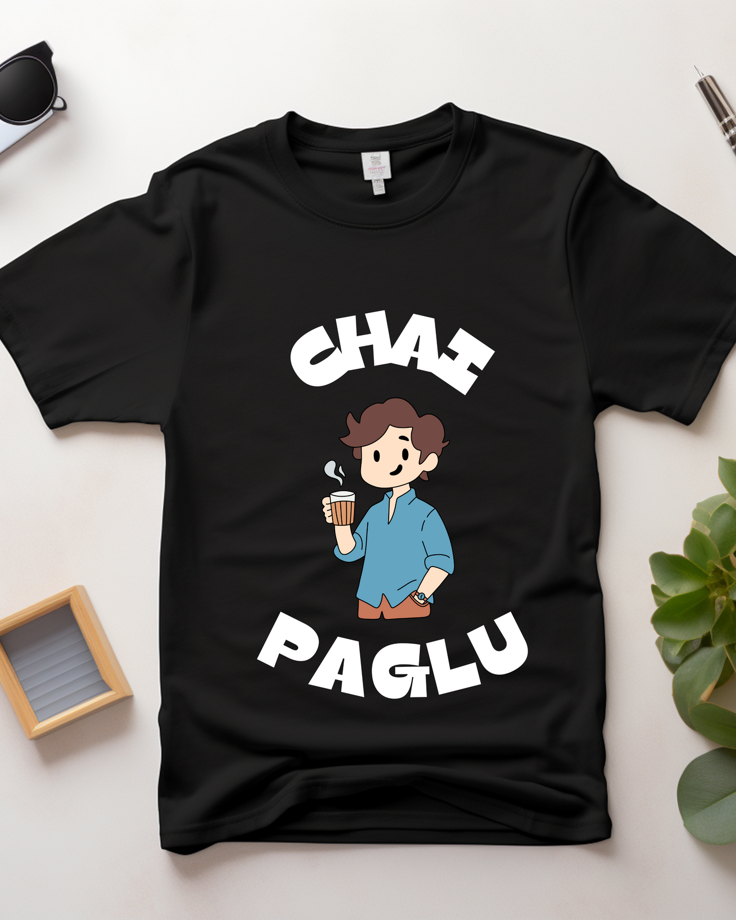 Chai Paglu Unisex Classic Crew T-Shirt